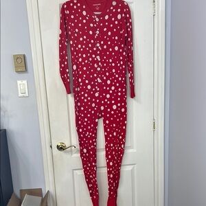The Little Blue House Snow Angel One Piece Pajamas